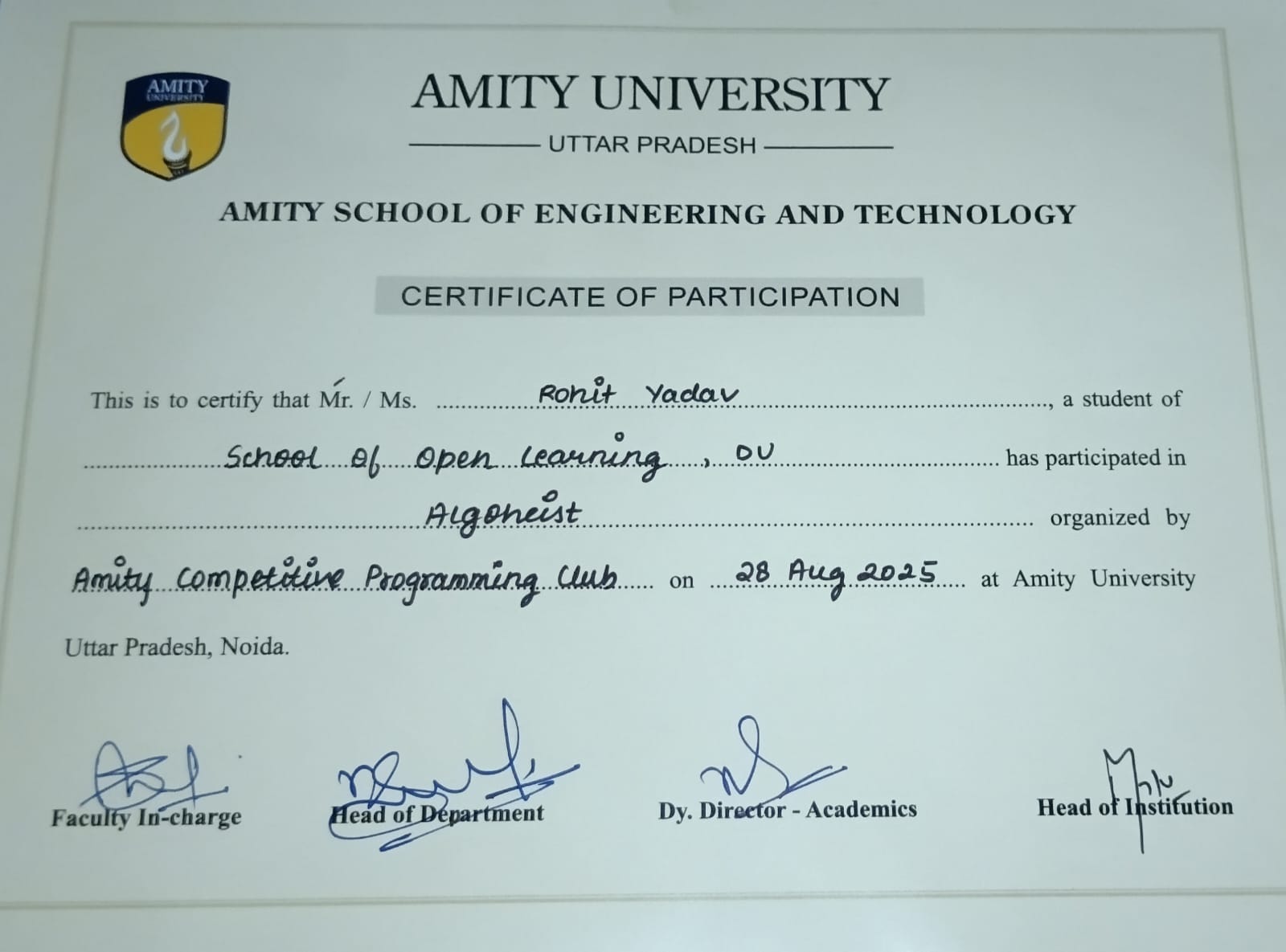 certificate image
